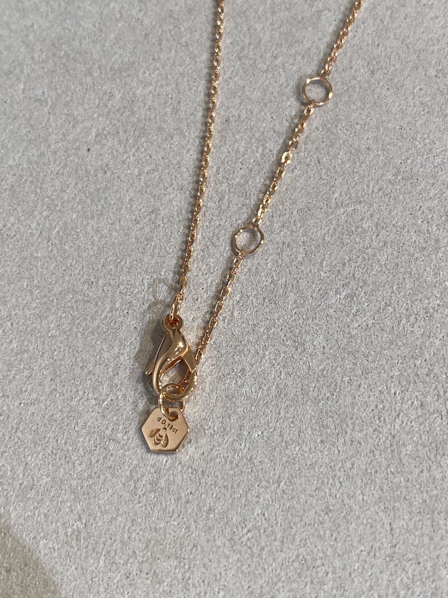 [Lumi Jewelry]BEE LOVE DIAMOND NECKLACE