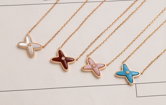 [Lumi Jewelry]JEUX DE NECKLACE 1 DIAMOND