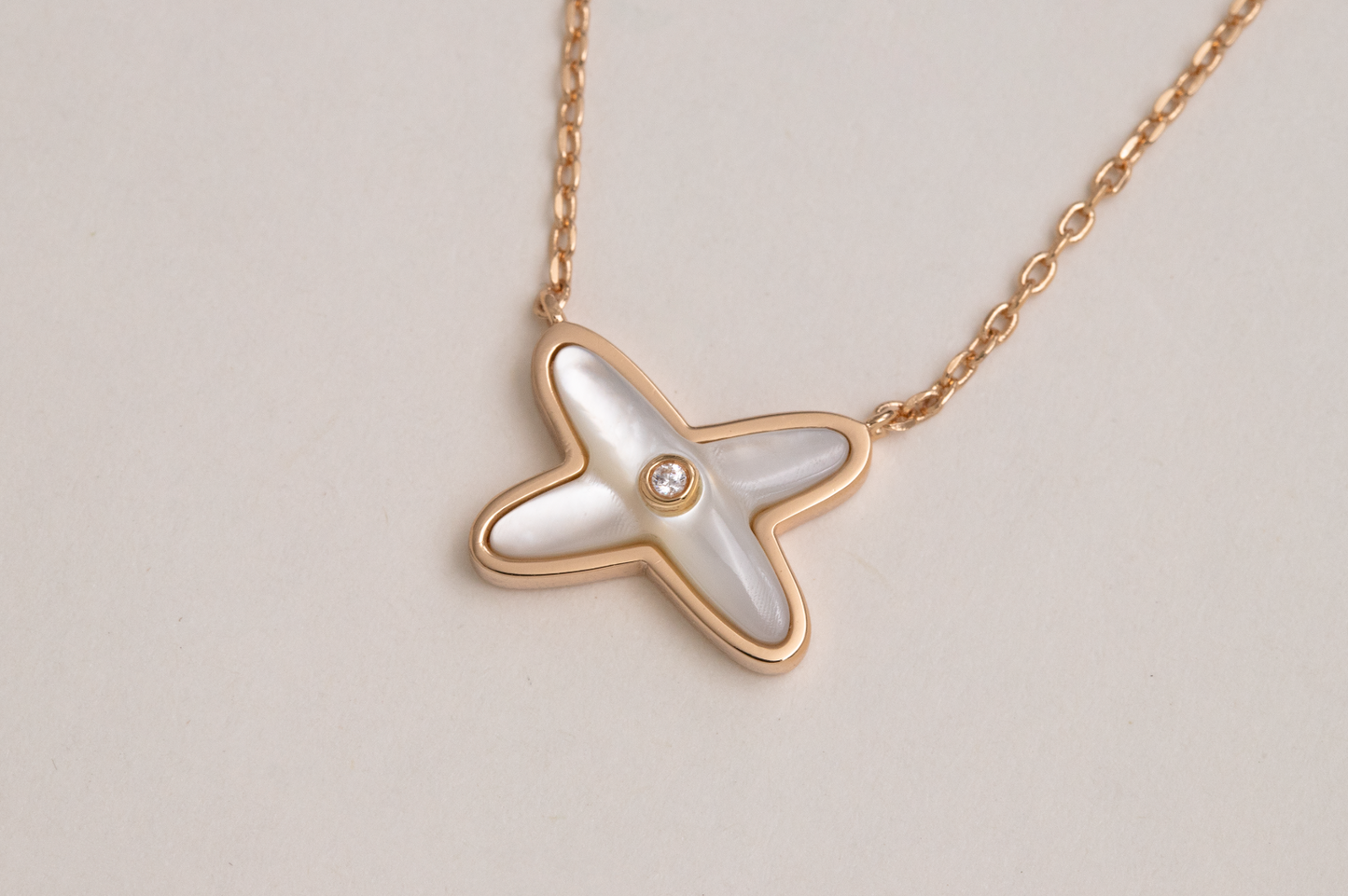 [Lumi Jewelry]JEUX DE NECKLACE 1 DIAMOND