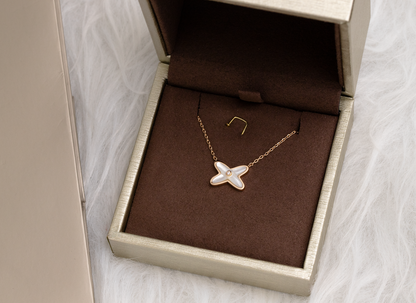 [Lumi Jewelry]JEUX DE NECKLACE 1 DIAMOND