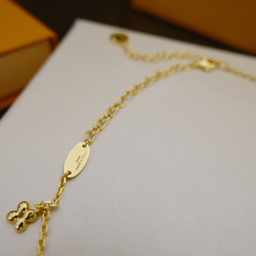 [Lumi Jewelry]BLOOMING SUPPLE NECKLACE BRASS