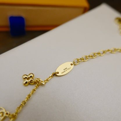 [Lumi Jewelry]BLOOMING SUPPLE NECKLACE BRASS