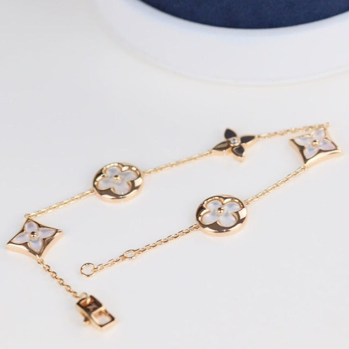 [Lumi Jewelry]LEAF CLOVER BRACELET