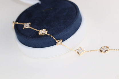 [Lumi Jewelry]LEAF CLOVER BRACELET