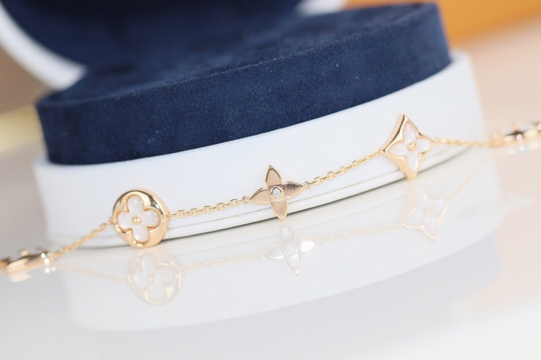 [Lumi Jewelry]LEAF CLOVER BRACELET