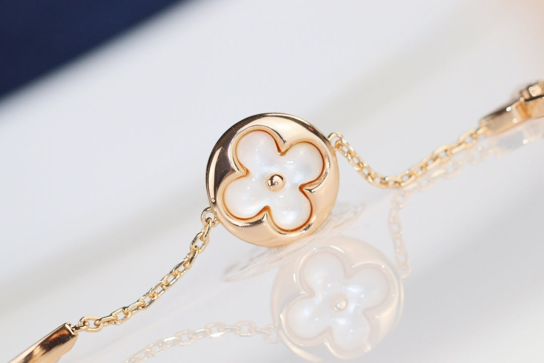 [Lumi Jewelry]LEAF CLOVER BRACELET