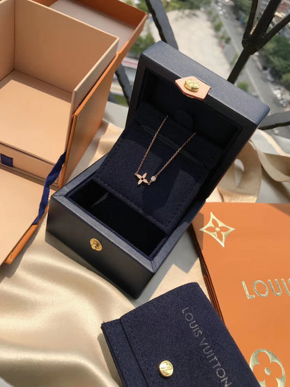 [Lumi Jewelry]BLOSSOM PENDANT PINK GOLD AND DIAMOND