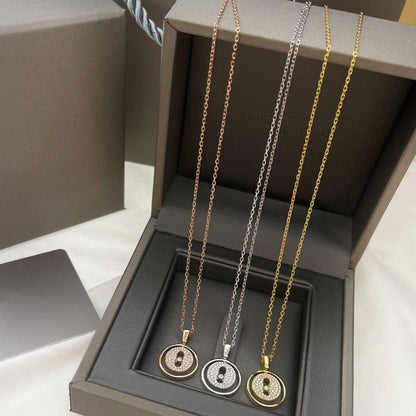 [Lumi Jewelery]LUCKY MOVER PM PAVED NECKLACE