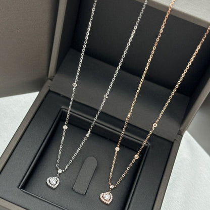 [Lumi Jewelery]JOY HEART DIAMOND NECKLACE