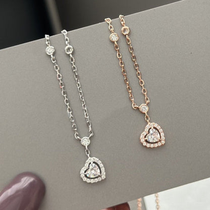 [Lumi Jewelery]JOY HEART DIAMOND NECKLACE