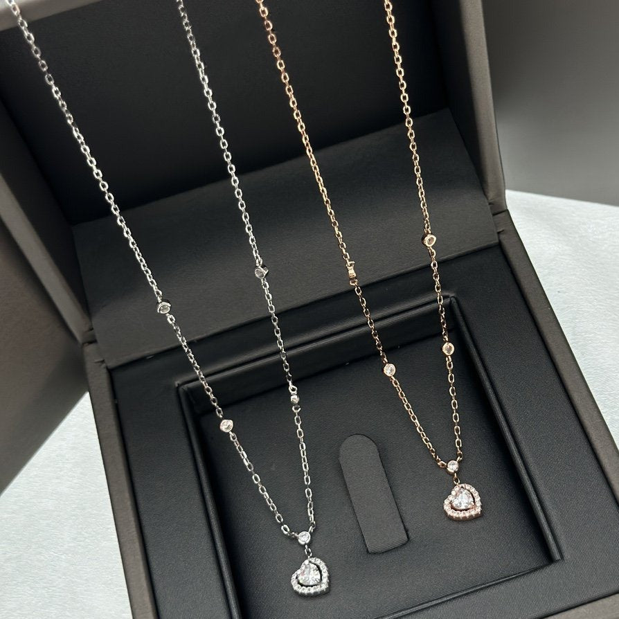 [Lumi Jewelery]JOY HEART DIAMOND NECKLACE