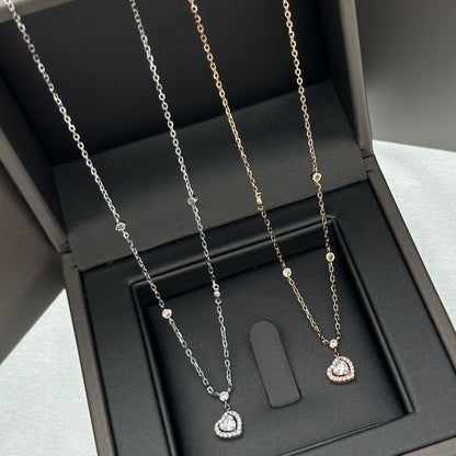 [Lumi Jewelery]JOY HEART DIAMOND NECKLACE