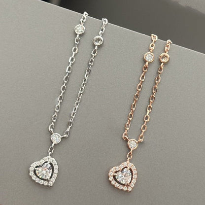 [Lumi Jewelery]JOY HEART DIAMOND NECKLACE