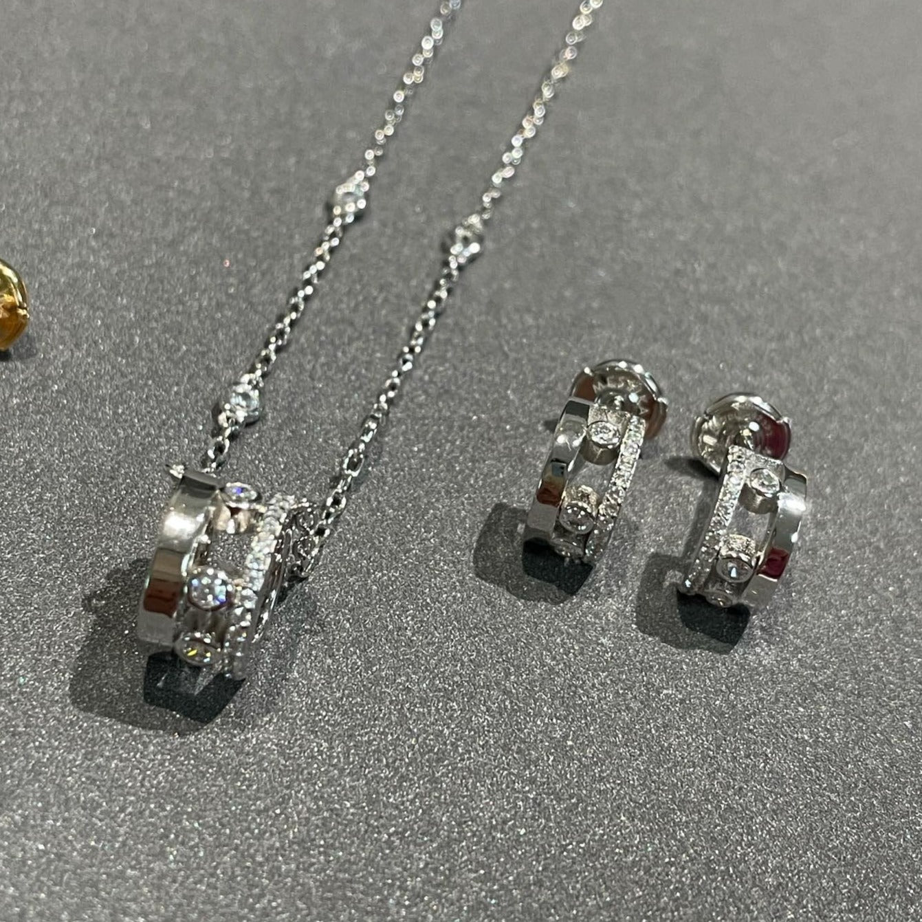 [Lumi Jewelery]CHAIN MOVE ROMANE PEDAND NECKLACE