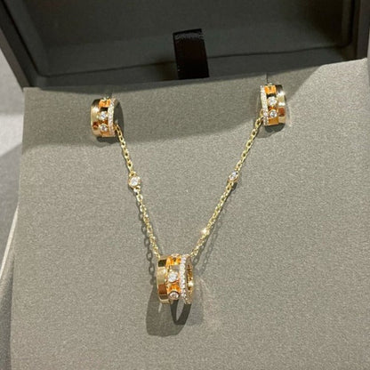 [Lumi Jewelery]CHAIN MOVE ROMANE PEDAND NECKLACE