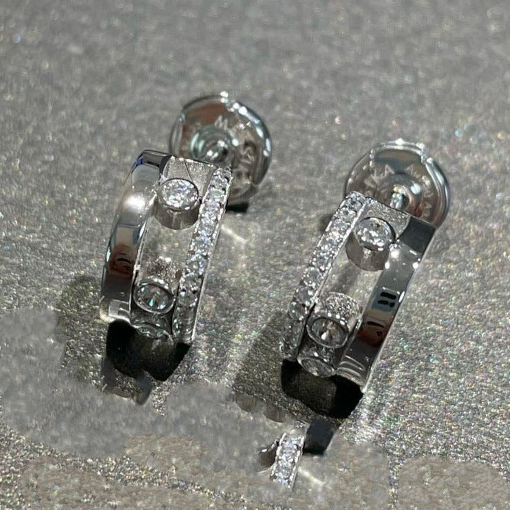 [Lumi Jewelery]MOVE ROMANE EARRINGS DIAMOND
