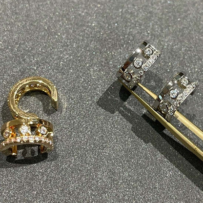 [Lumi Jewelery]MOVE ROMANE EARRINGS DIAMOND