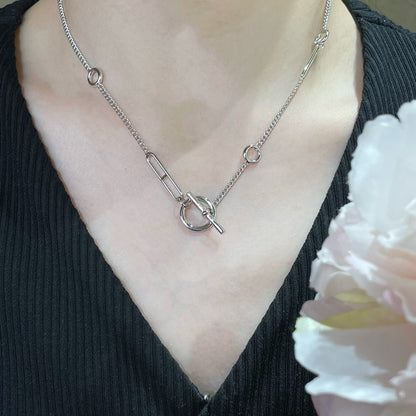 [Lumi Jewelry]HM STERLING CHAINE D'ANCRE HEART