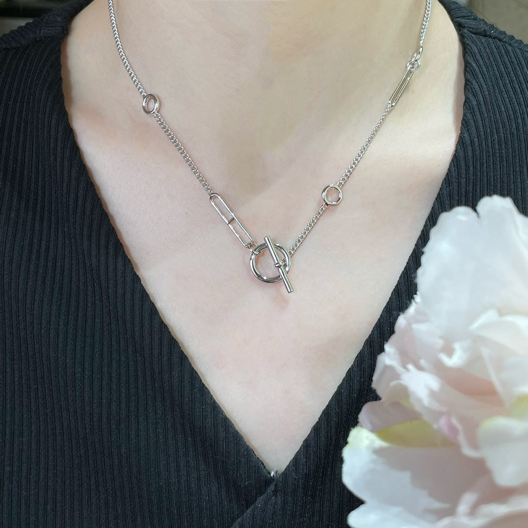 [Lumi Jewelry]HM STERLING CHAINE D'ANCRE HEART
