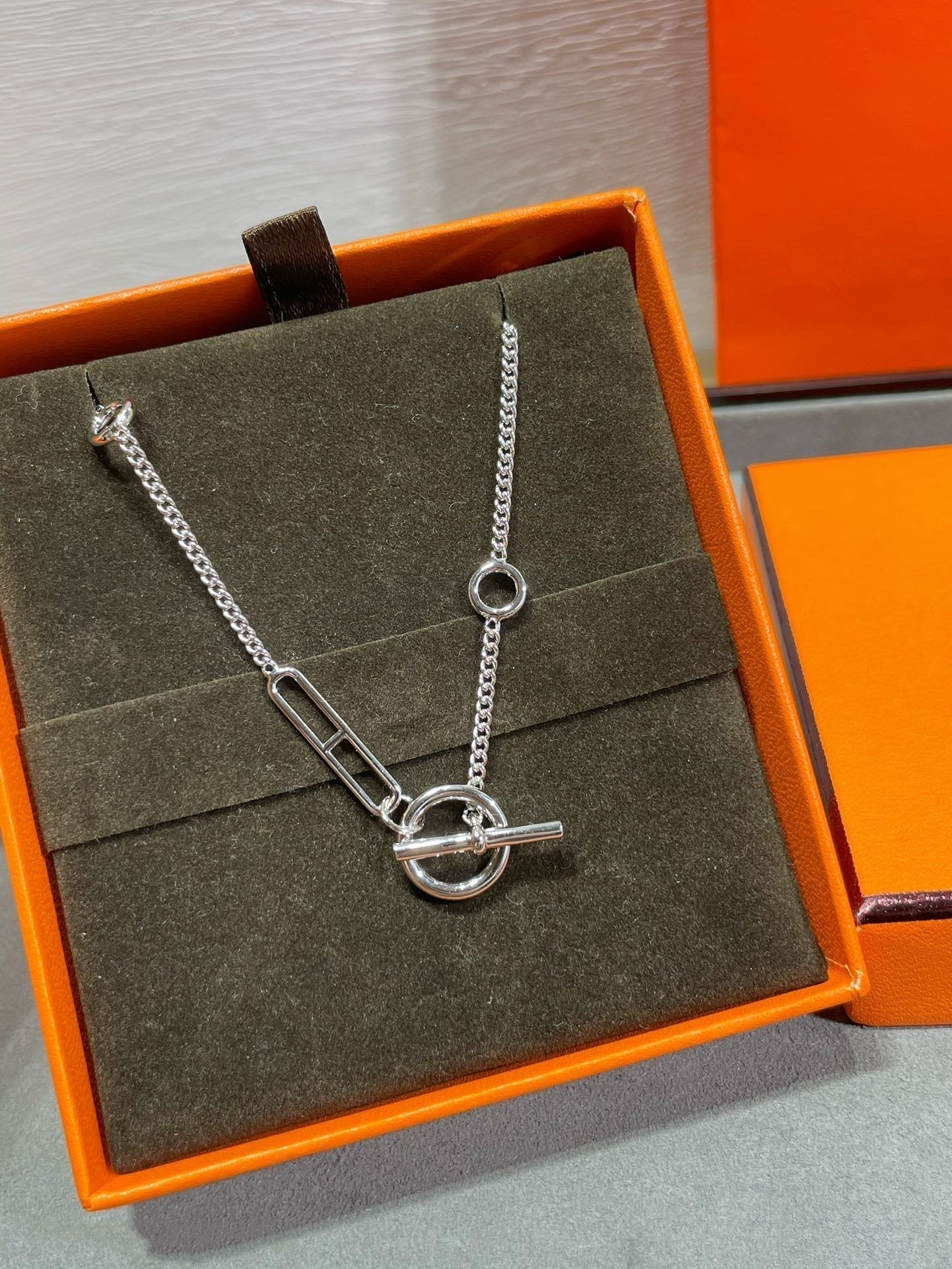 [Lumi Jewelry]HM STERLING CHAINE D'ANCRE HEART