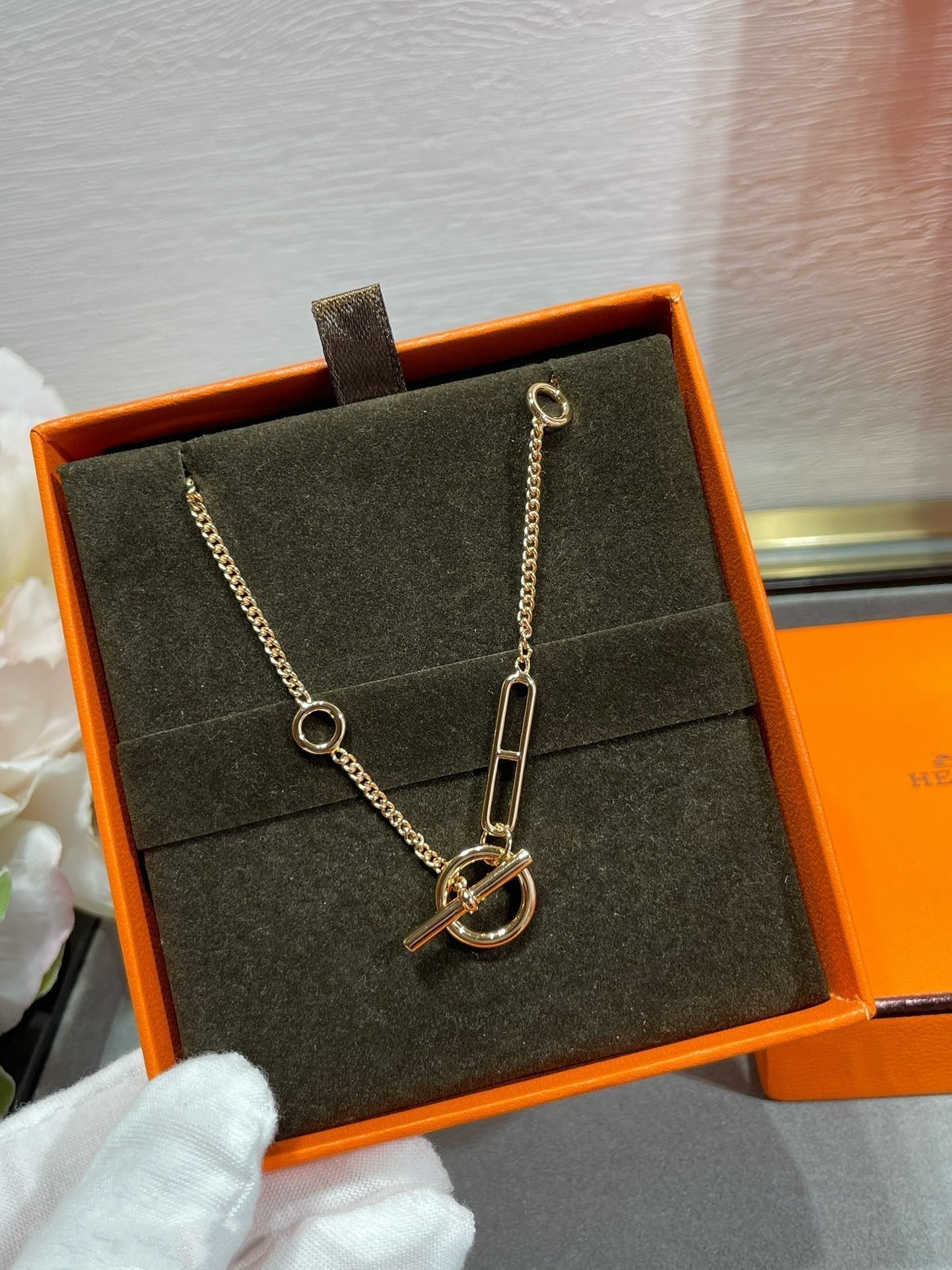 [Lumi Jewelry]HM STERLING CHAINE D'ANCRE HEART