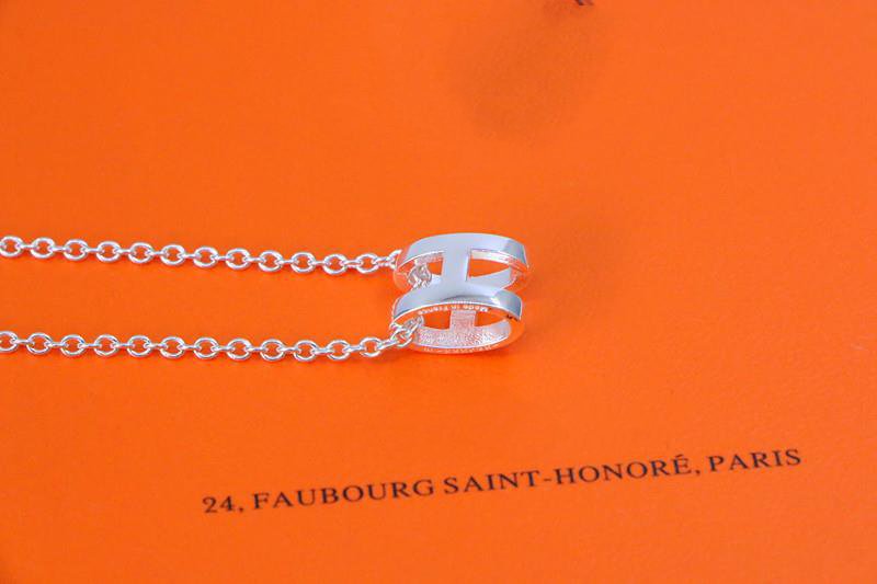 [Lumi Jewelry]HM NECKLACE H LETTER OVAL SERIES