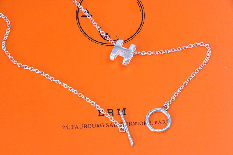 [Lumi Jewelry]HM NECKLACE H LETTER OVAL SERIES