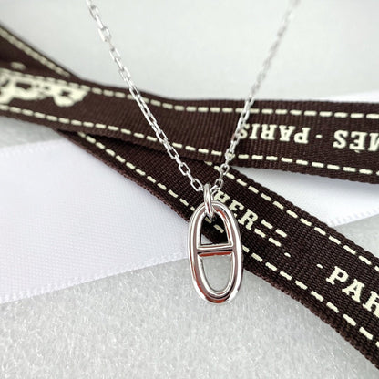 [Lumi Jewelry]HM PIG NOSE NECKLACE