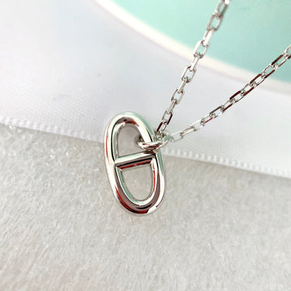 [Lumi Jewelry]HM PIG NOSE NECKLACE