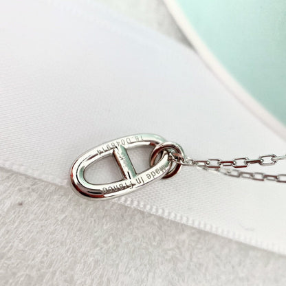 [Lumi Jewelry]HM PIG NOSE NECKLACE