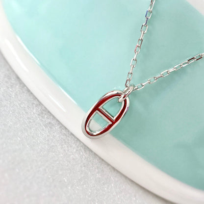 [Lumi Jewelry]HM PIG NOSE NECKLACE