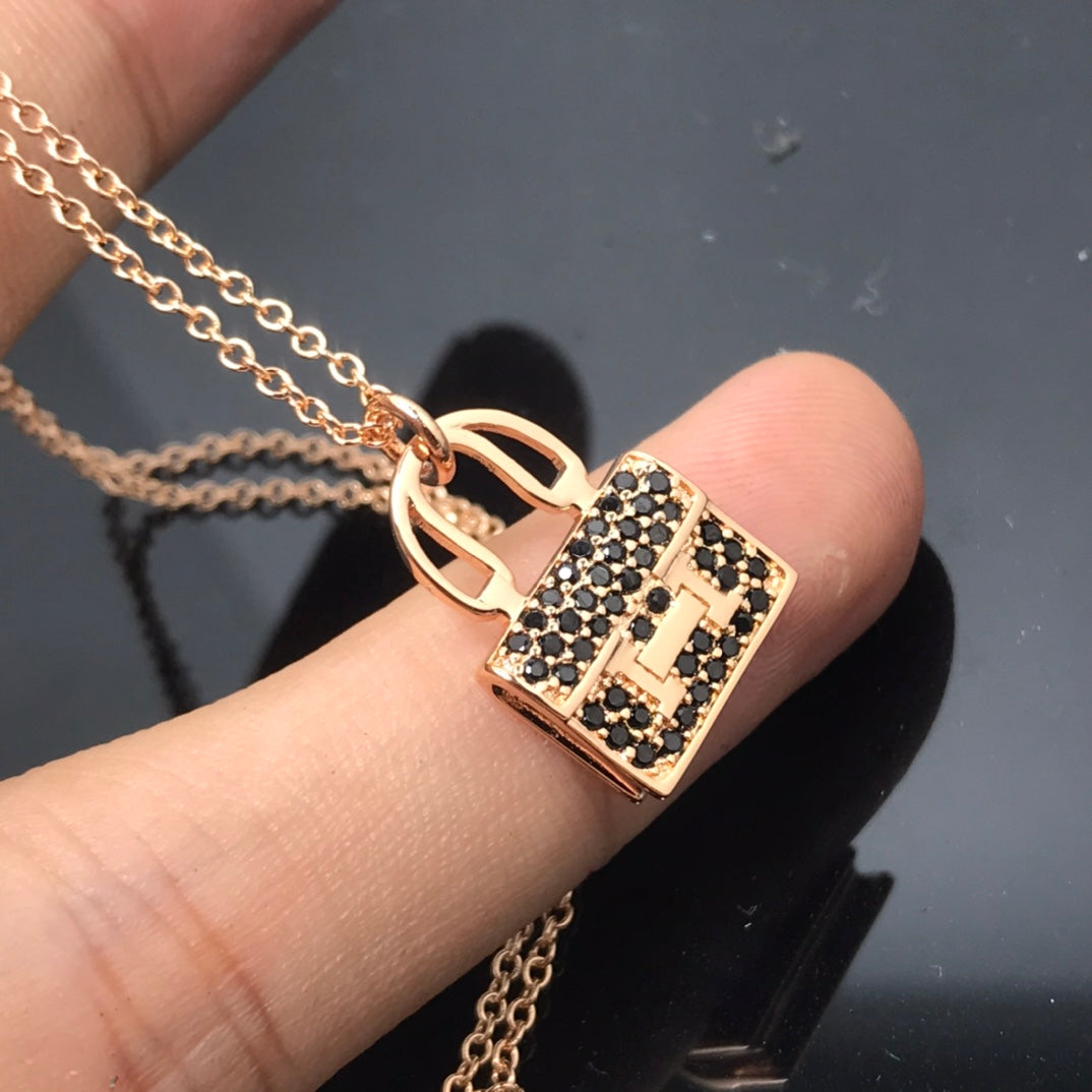 [Lumi Jewelry]HM NECKLACE ARRIVAL BLACK DIAMOND