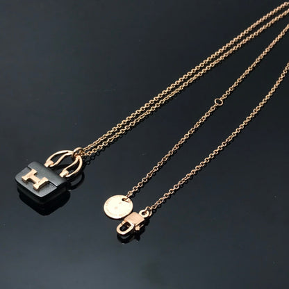 [Lumi Jewelry]WOMEN'S HM AMULETTES CONSTANCE PENDANT NECKLACE