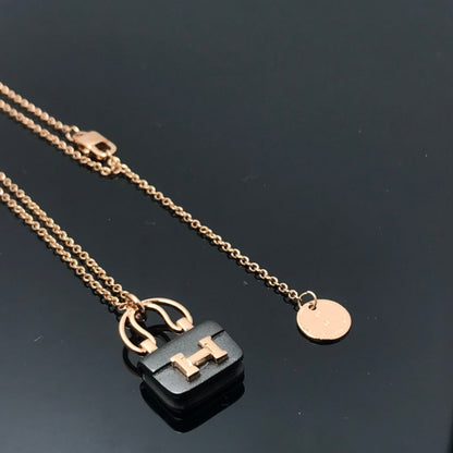[Lumi Jewelry]WOMEN'S HM AMULETTES CONSTANCE PENDANT NECKLACE
