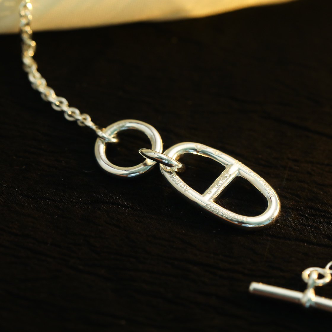 [Lumi Jewelry]HM CHAINE D'ANCRE PENDANT NECKLACE STERLING SILVER