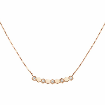 [Lumi Jewelry]BEE MY LOVE DIAMOND NECKLACE