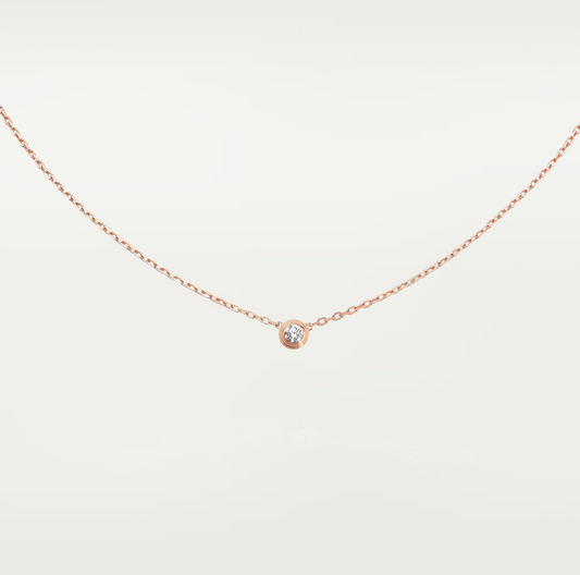 [Lumi Jewelry]DAMOUR DIAMOND NECKLACE