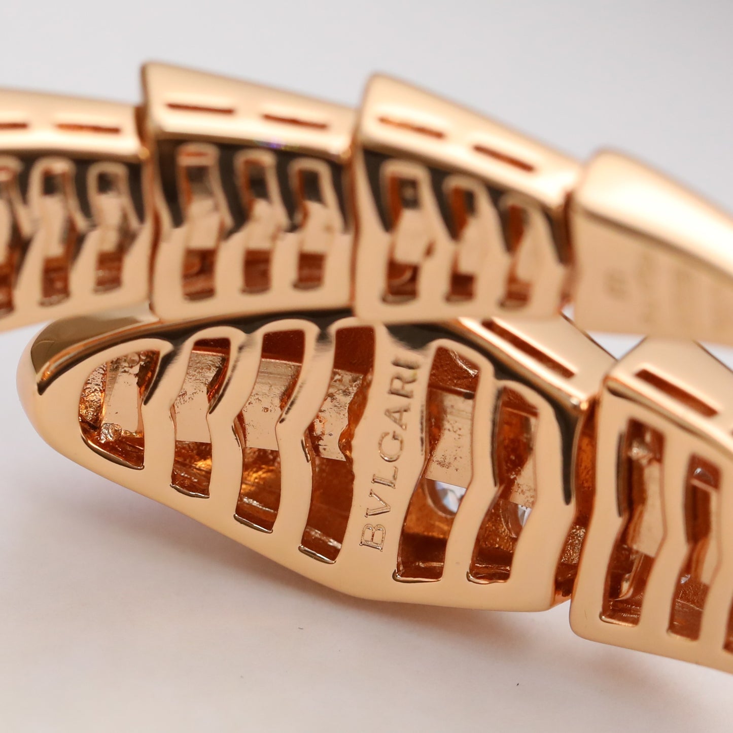 [Lumi Jewelry]Serpenti Viper Bracelet with Rubellite & Full Pavé Diamonds