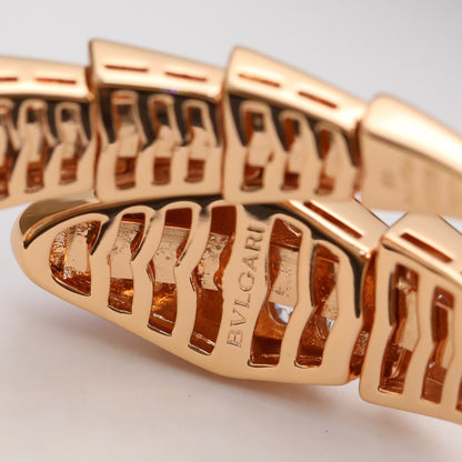 [Lumi Jewelry]Serpenti Viper Bracelet with Rubellite & Full Pavé Diamonds