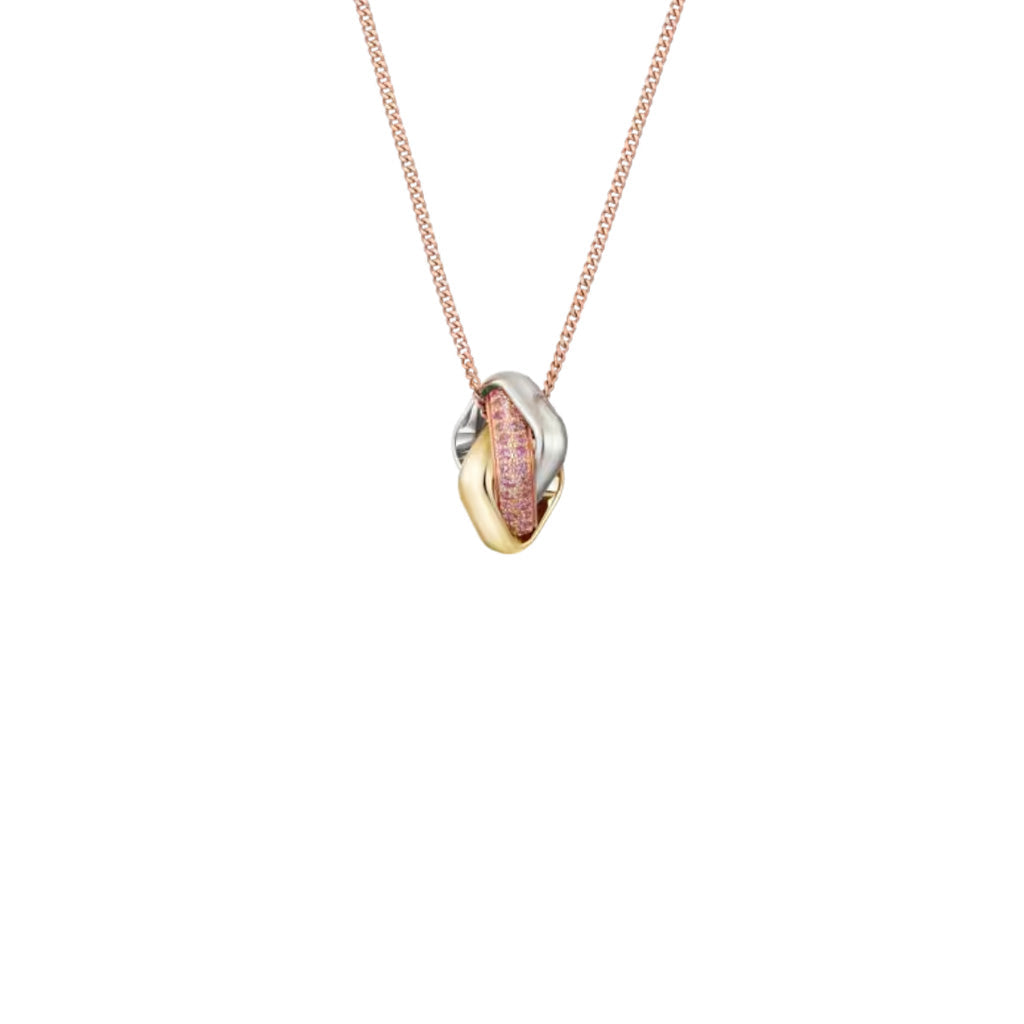 [Lumi Jewelry]TRINITY CUSHION NECKLACE COLLECTION