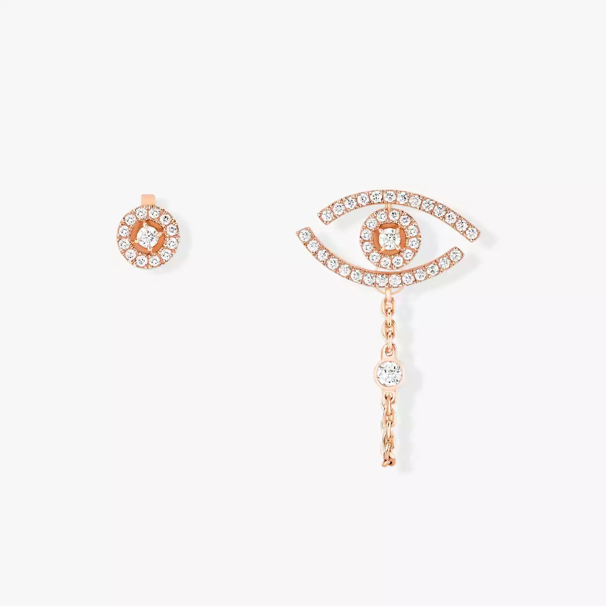 [Lumi Jewelery]Lucky Eye Diamond Earrings