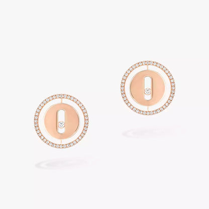 [Lumi Jewelery]Lucky Move Diamond Earrings