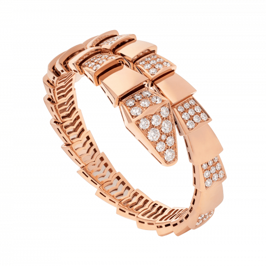 [Lumi Jewelry]SERPENTI BRACELET PINK GOLD DIAMOND