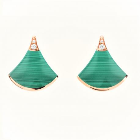 [Lumi Jewelry]DIVAS DREAM EARRINGS PINK GOLD