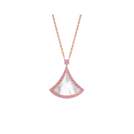 [Lumi Jewelry]DREAM NECKLACE MOP DIAMOND PINK