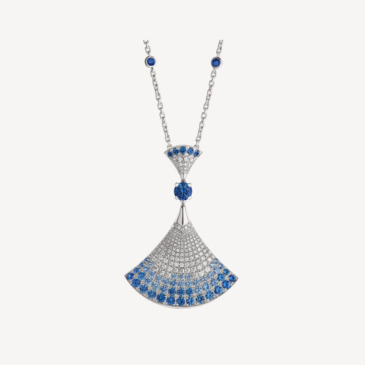 [Lumi Jewelry]DREAM NECKLACE AGATE SILVER DIAMOND