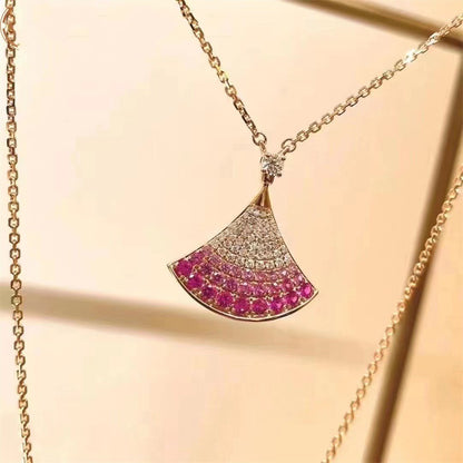 [Lumi Jewelry]DREAM NECKLACE PINK GOLD PINK DIAMOND
