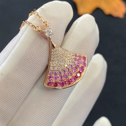 [Lumi Jewelry]DREAM NECKLACE PINK GOLD PINK DIAMOND