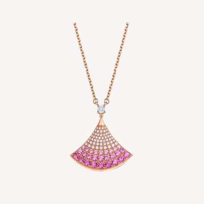 [Lumi Jewelry]DREAM NECKLACE PINK GOLD PINK DIAMOND