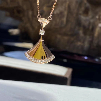 [Lumi Jewelry]DREAM NECKLACE PINK GOLD DIAMOND
